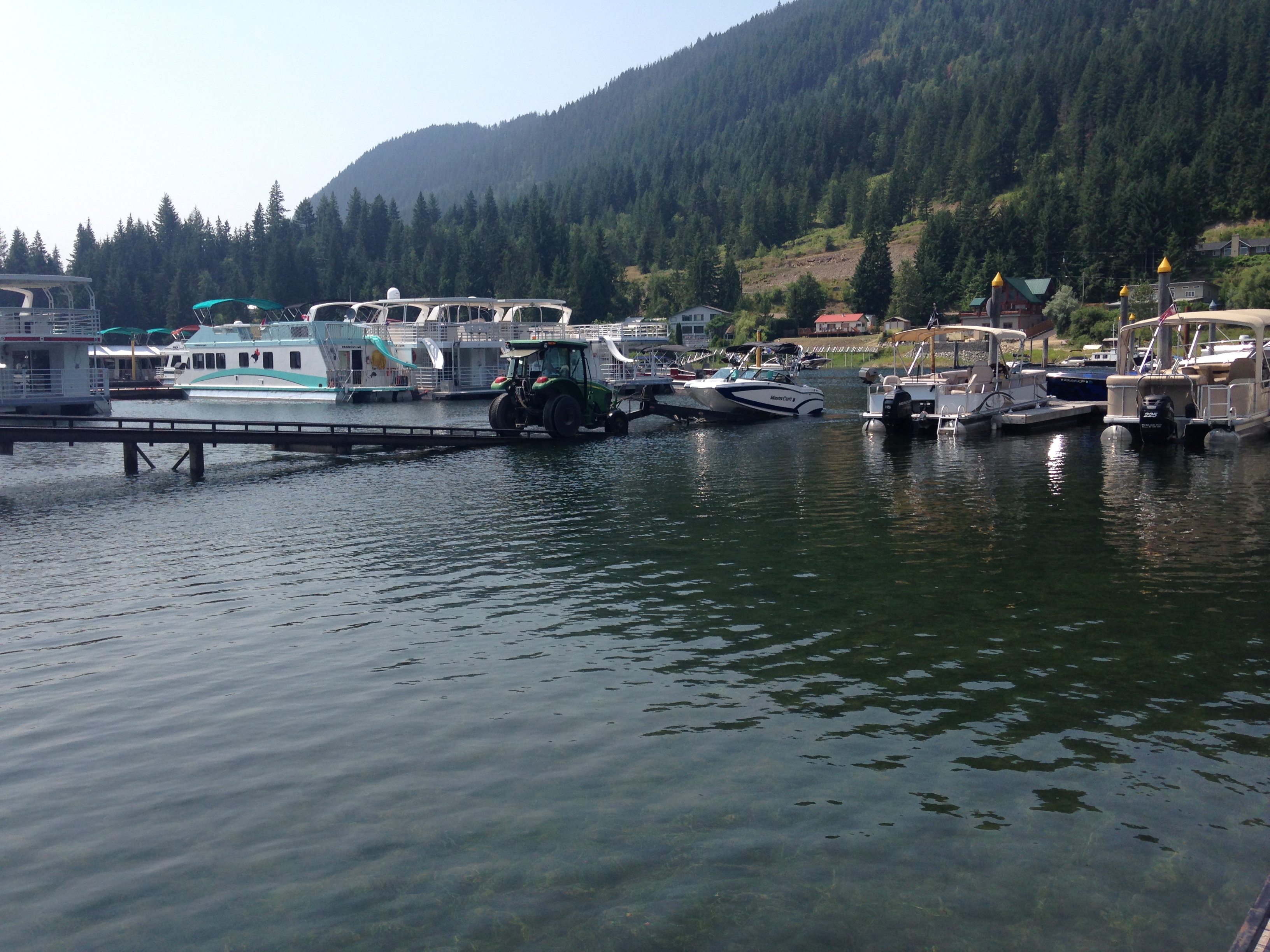 Valet service at Papa's Marina